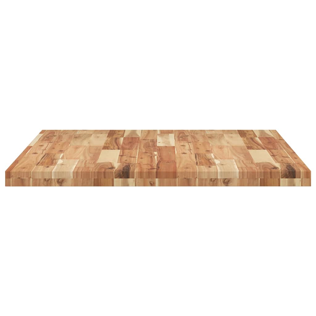 Stolna ploča 100x80x4 cm pravokutna od masivnog drva bagrema