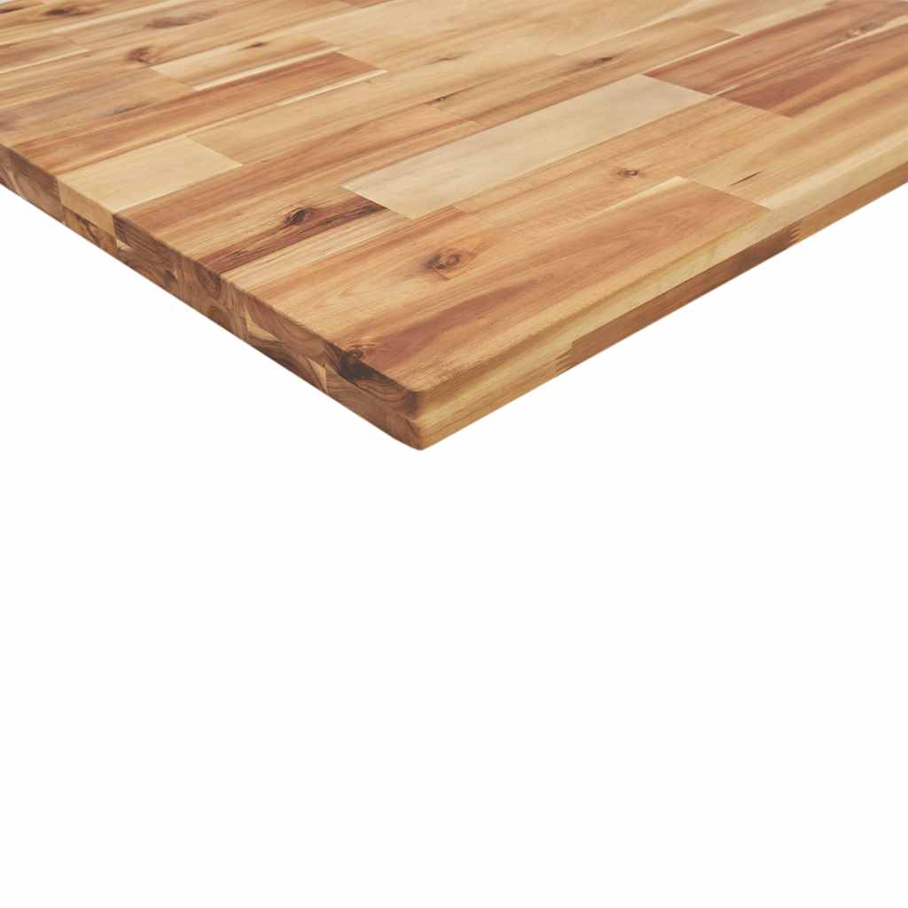 Stolna ploča 100x80x4 cm pravokutna od masivnog drva bagrema