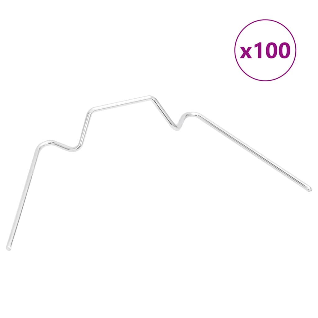 Stezaljke za staklenik 100 kom tipa W od pocinčanog čelika