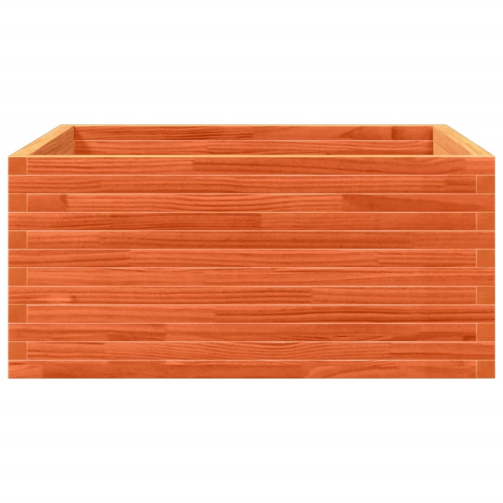Vrtna sadilica voštano smeđe boje 100x100x46 cm od borovine