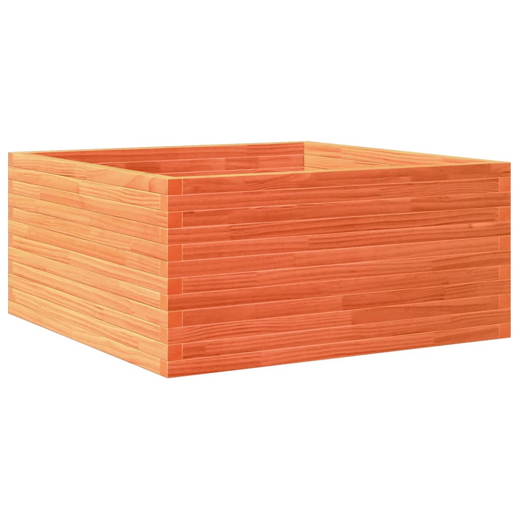 Vrtna sadilica voštano smeđe boje 100x100x46 cm od borovine