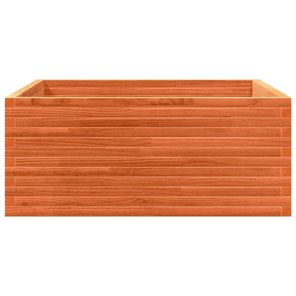 Vrtna sadilica voštano smeđe boje 110x110x46 cm od borovine