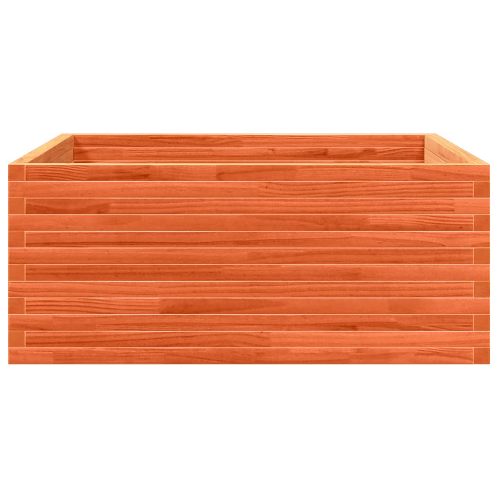 Vrtna sadilica voštano smeđe boje 110x110x46 cm od borovine