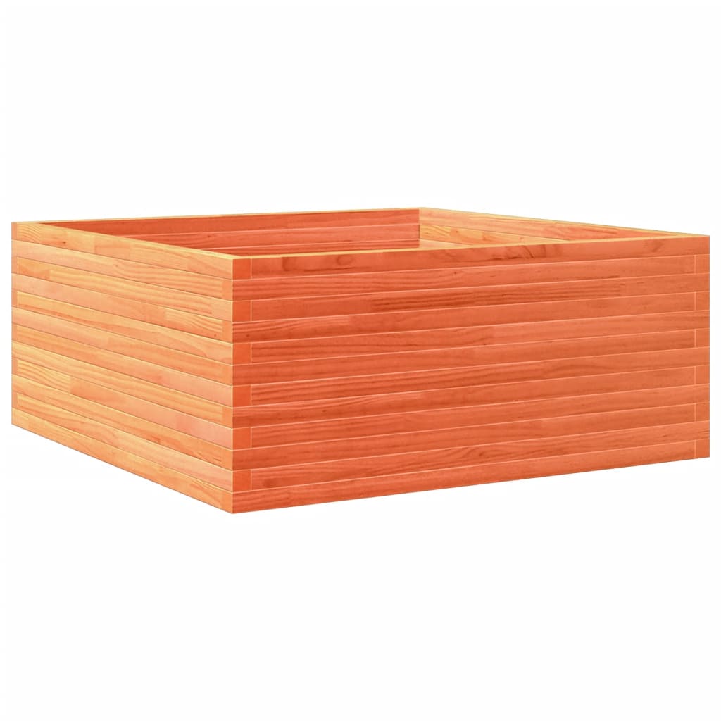 Vrtna sadilica voštano smeđe boje 110x110x46 cm od borovine