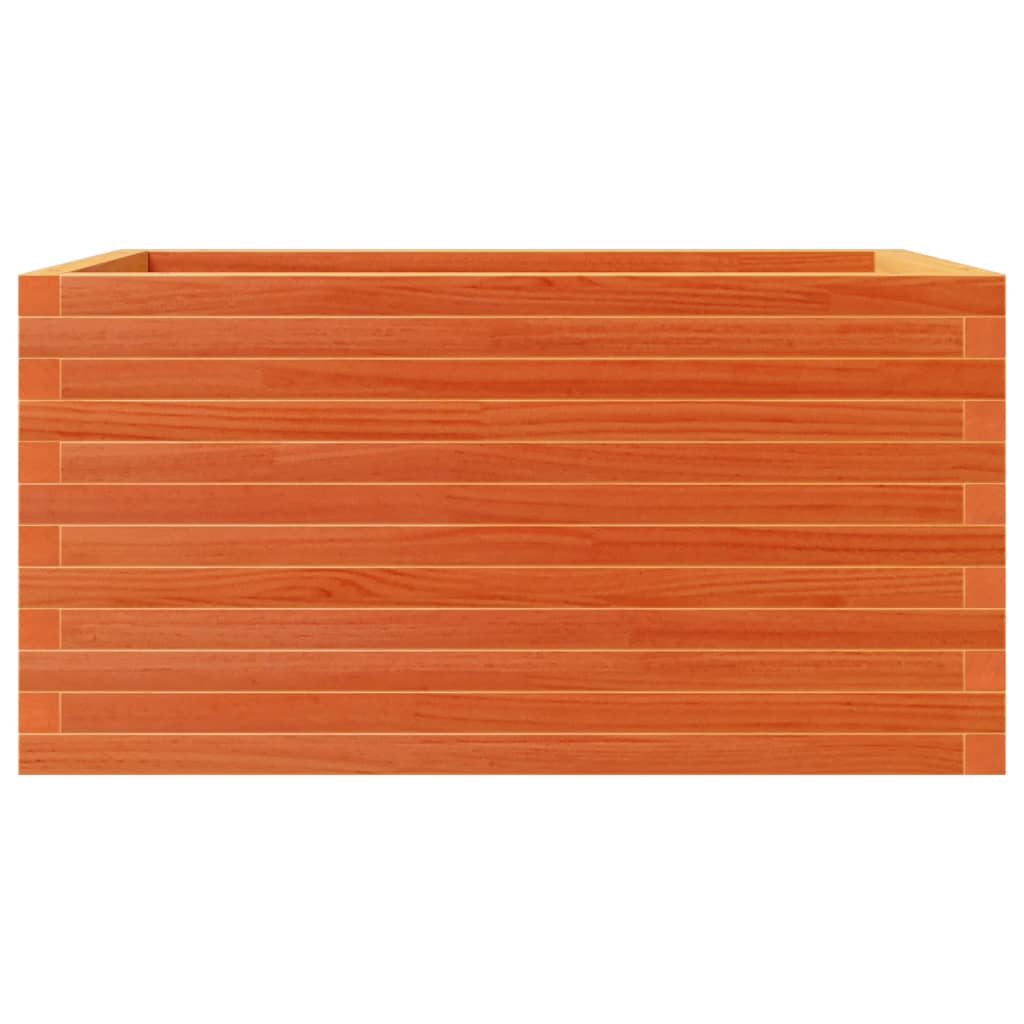 Vrtna sadilica voštano smeđe boje 90 x 60 x 46 cm od borovine