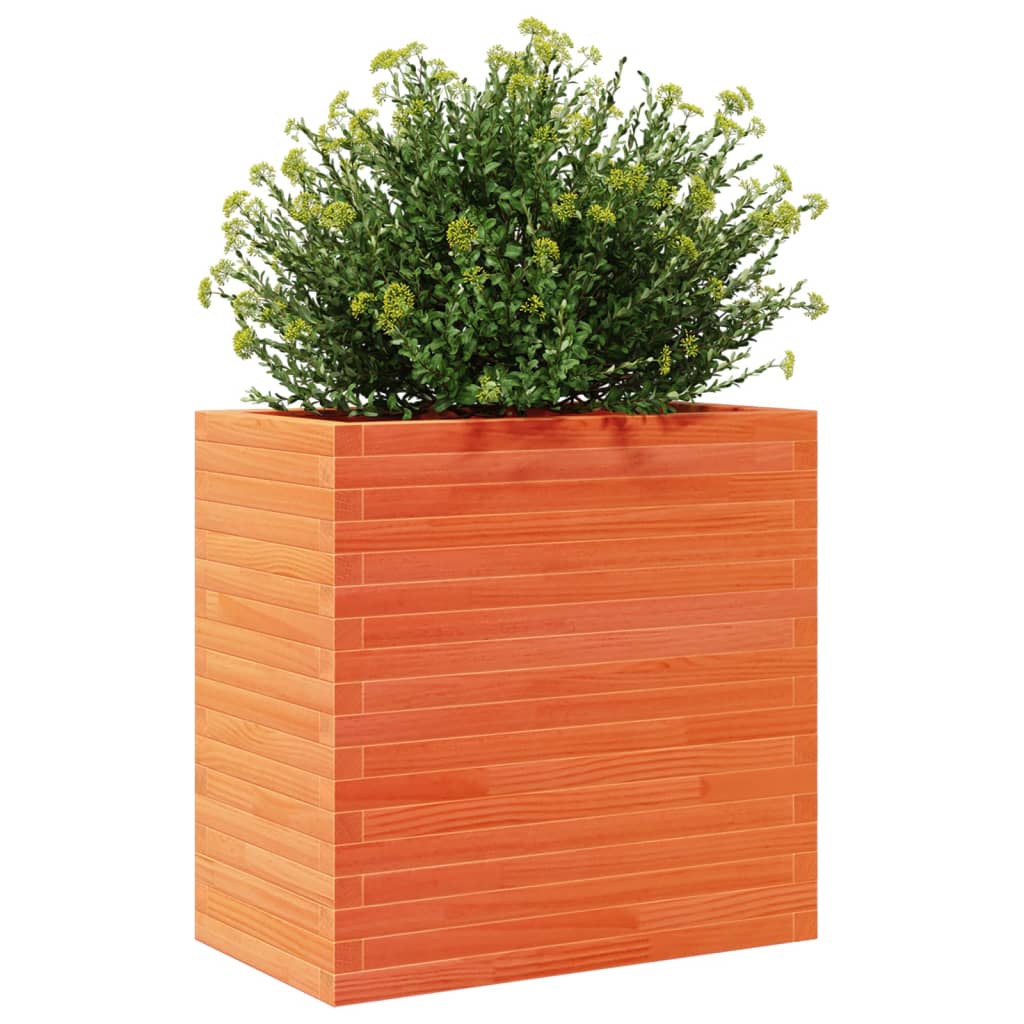 Vrtna sadilica voštano smeđe boje 70 x 40 x 68,5 cm od borovine