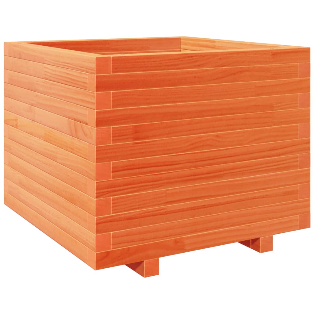 Vrtna sadilica voštano smeđe boje 60x60x49,5 cm od borovine