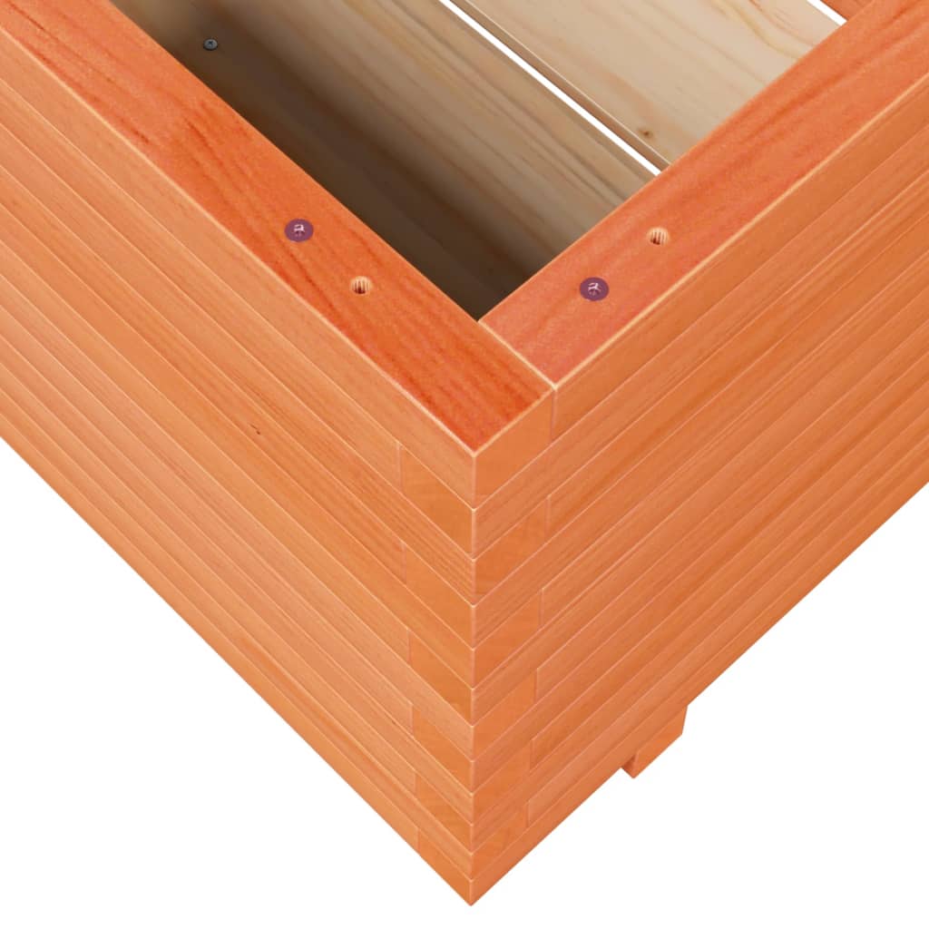 Vrtna sadilica voštano smeđe boje 60x60x49,5 cm od borovine