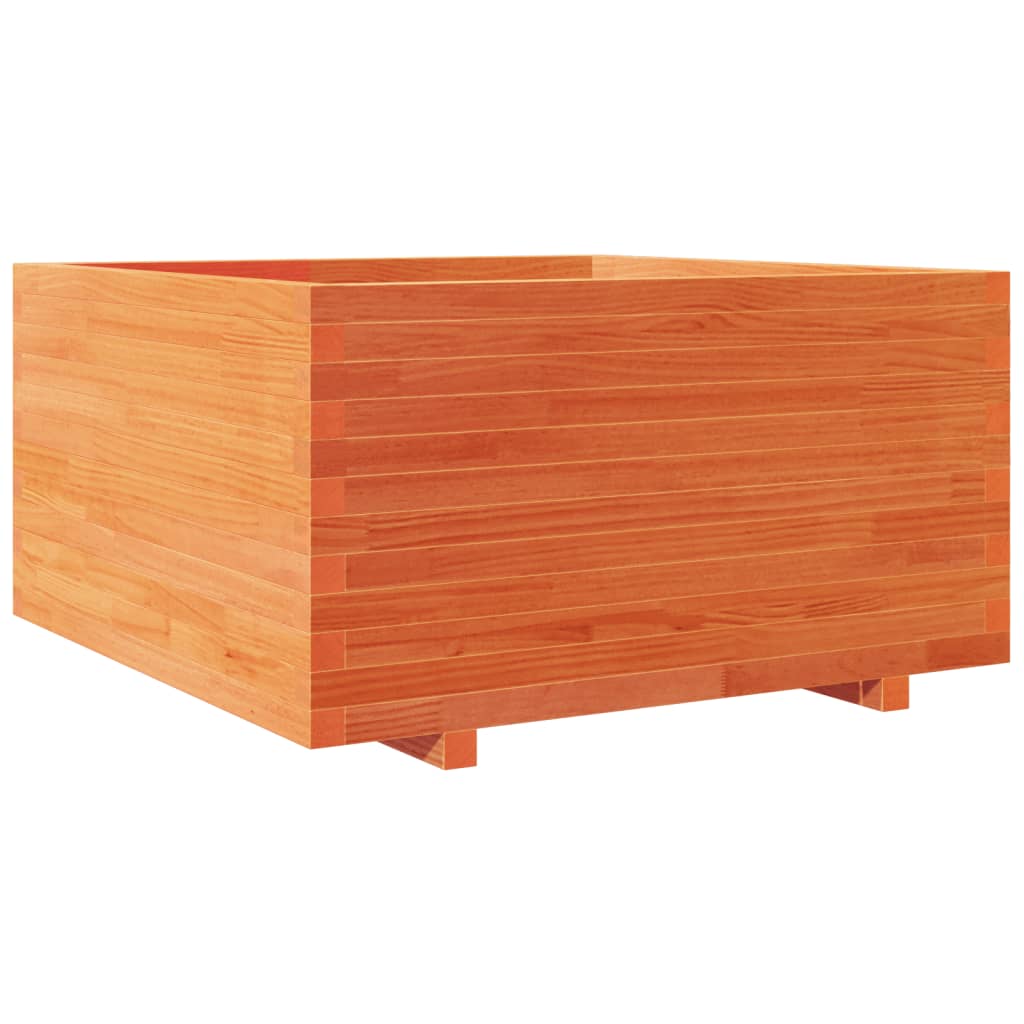 Vrtna sadilica voštano smeđe boje 90x90x49,5 cm od borovine