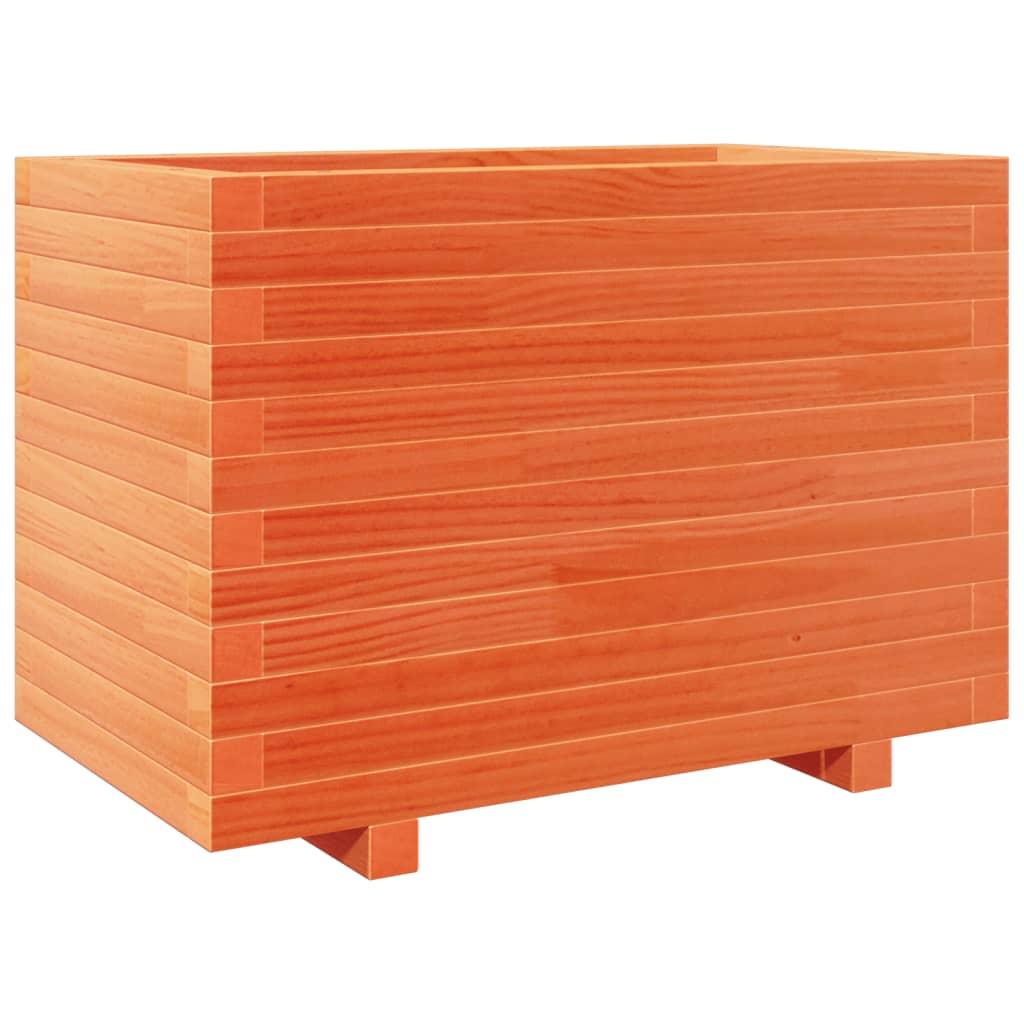 Vrtna sadilica voštano smeđe boje 70x40x49,5 cm od borovine