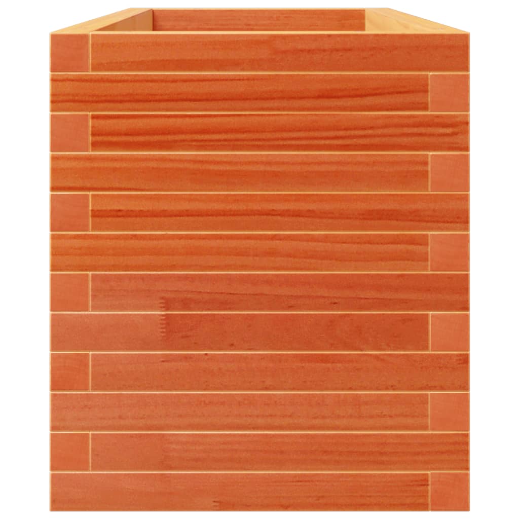 Vrtna sadilica voštano smeđe boje 110x40x49,5 cm od borovine