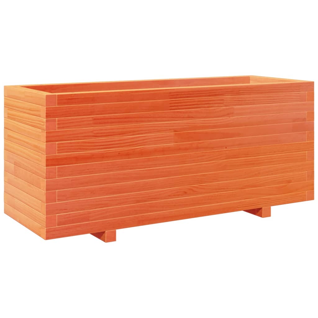 Vrtna sadilica voštano smeđe boje 110x40x49,5 cm od borovine