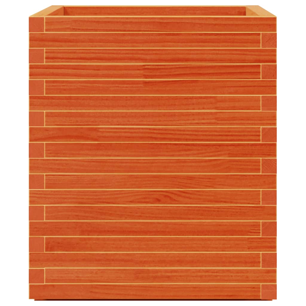 Vrtna sadilica voštano smeđe boje 60x60x72,5 cm od borovine