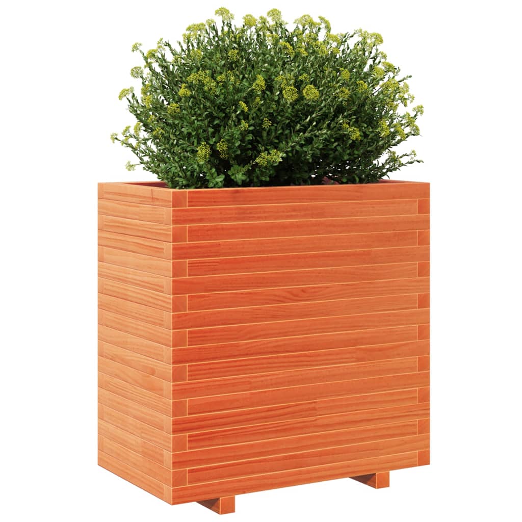 Vrtna sadilica voštano smeđe boje 70x40x72,5 cm od borovine