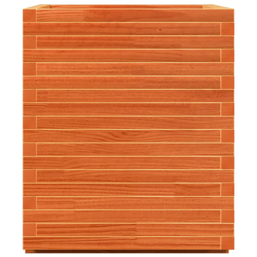 Vrtna sadilica voštano smeđe boje 90x60x72,5 cm od borovine
