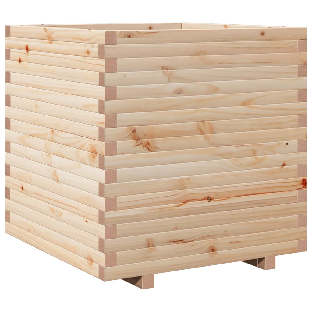 Vrtna sadilica 70x70x72 cm od masivne borovine