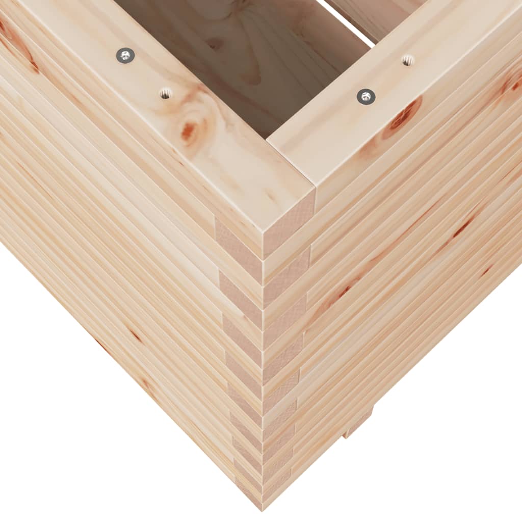 Vrtna sadilica 70x70x72 cm od masivne borovine