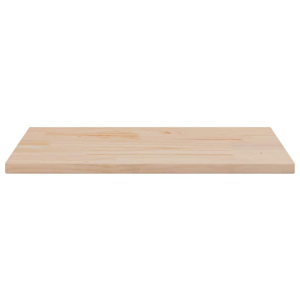Stolne ploče 2 kom 80x40x1,7 cm od masivne borovine pravokutne