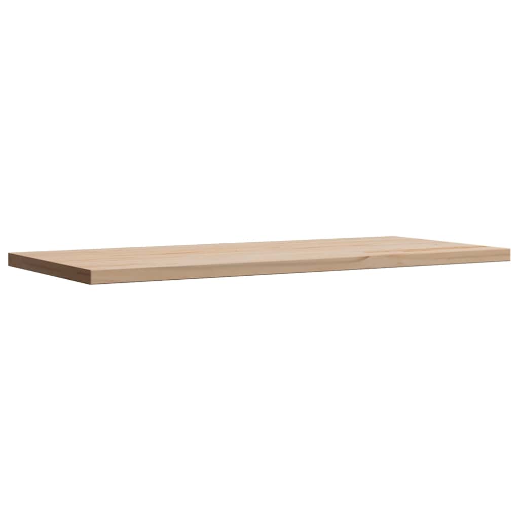Ploča za stol 90 x 40 x 1,7 cm od masivne borovine pravokutna