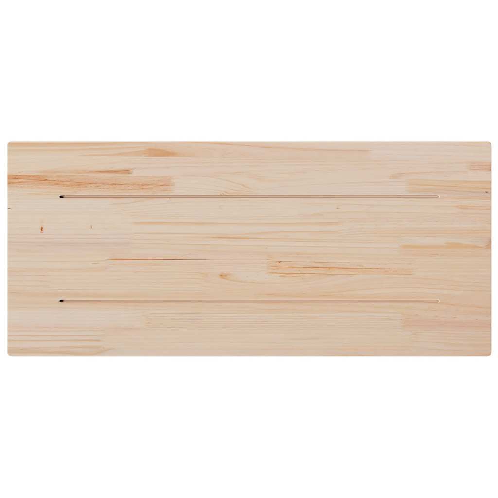 Ploča za stol 90 x 40 x 1,7 cm od masivne borovine pravokutna
