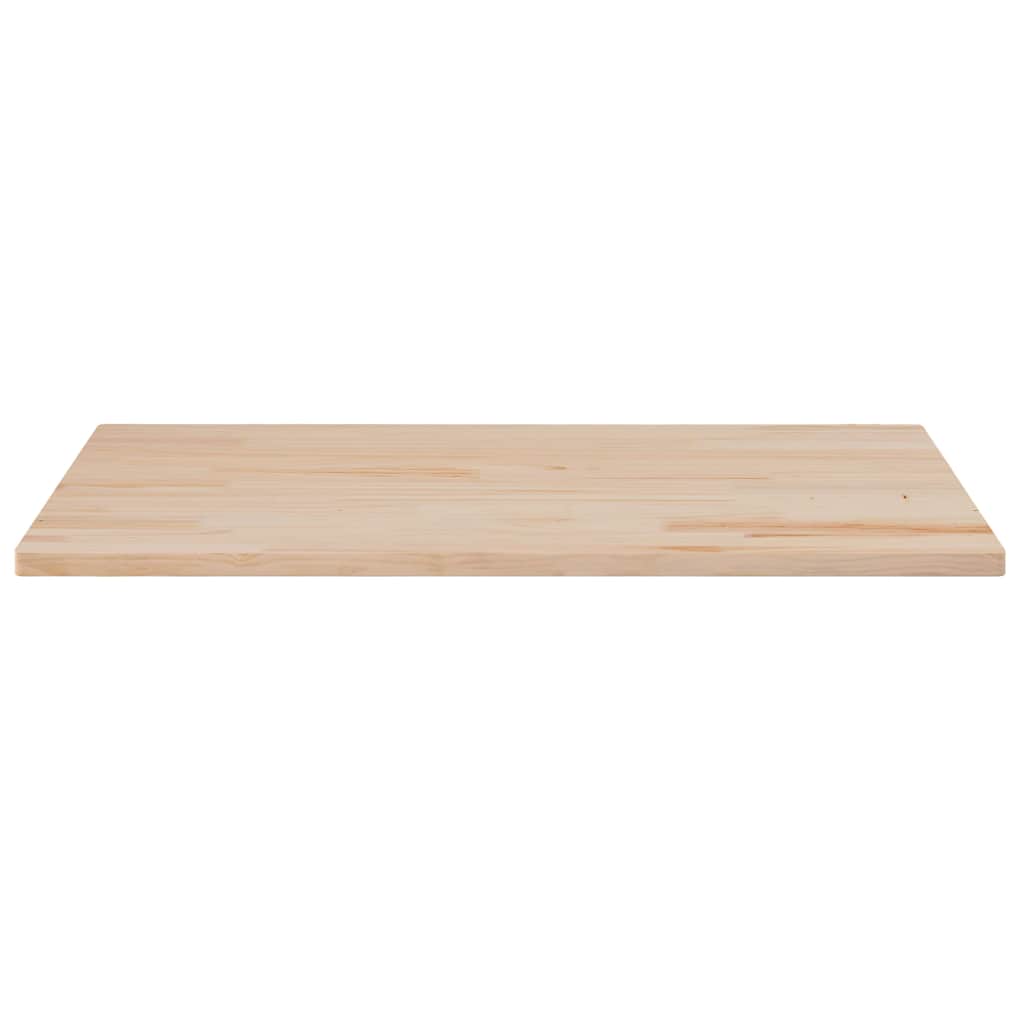 Ploča za stol 100 x 50 x 1,7 cm od masivne borovine pravokutna