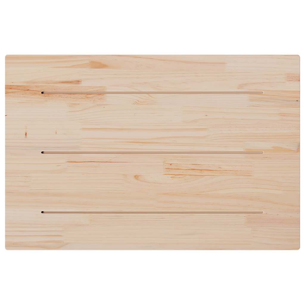 Stolne ploče 3 kom 80x53x1,7 cm od masivne borovine pravokutne