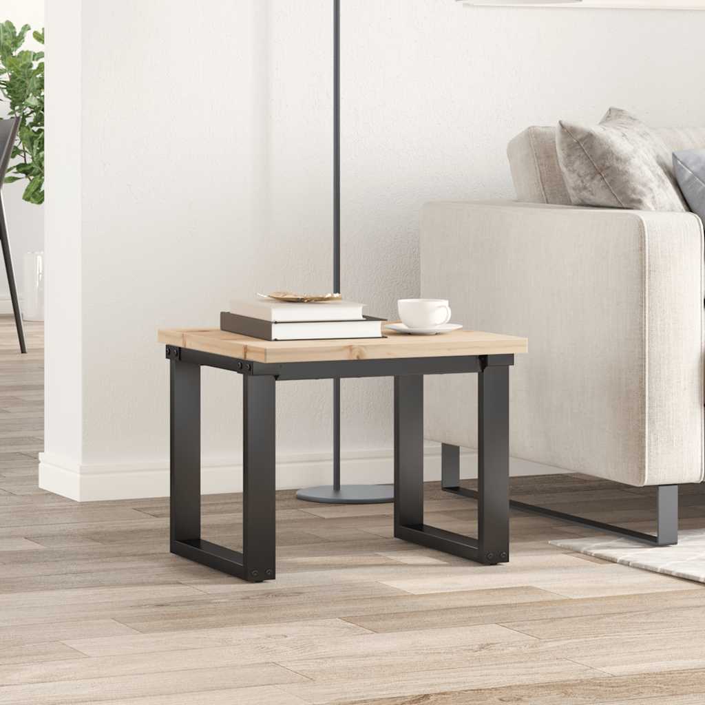 Ploča za stol 50 x 50 x 2,5 cm četvrtasta od masivne borovine