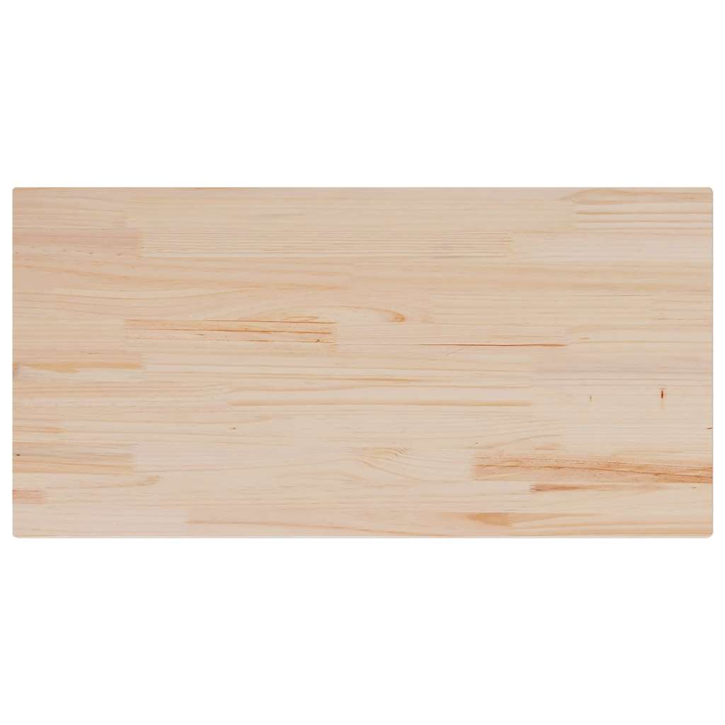 Stolna ploča 100 x 50 x 2,5 cm od masivne borovine pravokutna