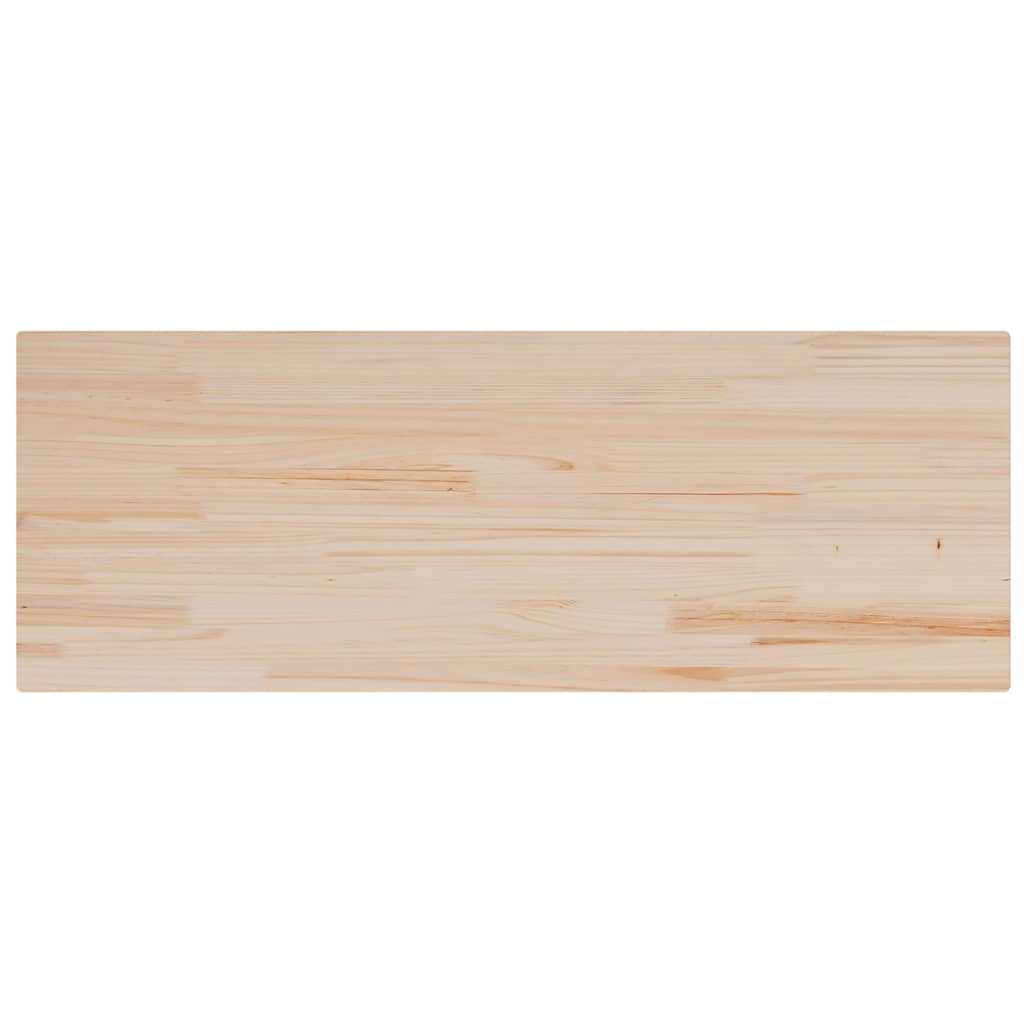 Ploča za stol 110 x 40 x 2,5 cm od masivne borovine pravokutna