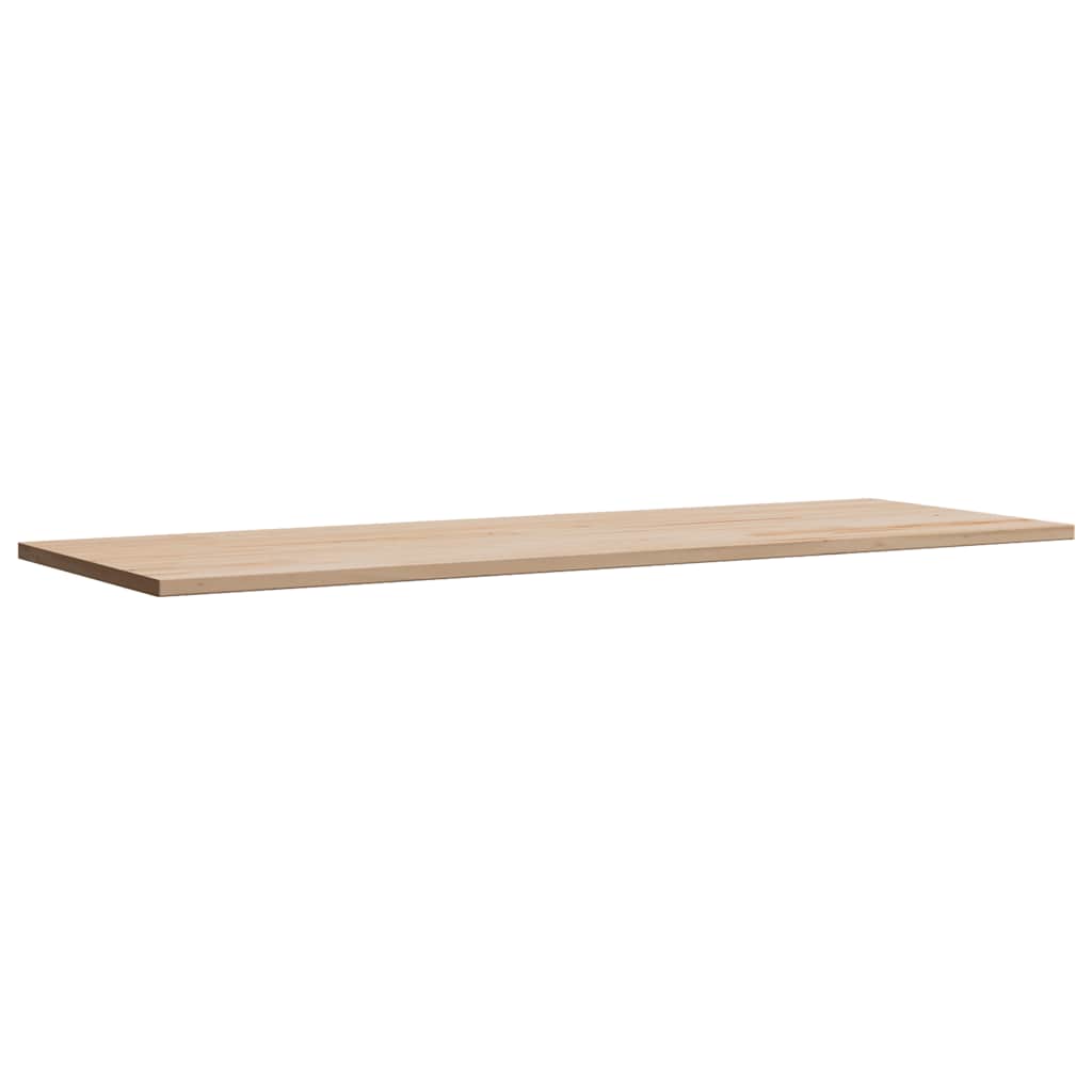 Ploča za stol 110 x 40 x 2,5 cm od masivne borovine pravokutna