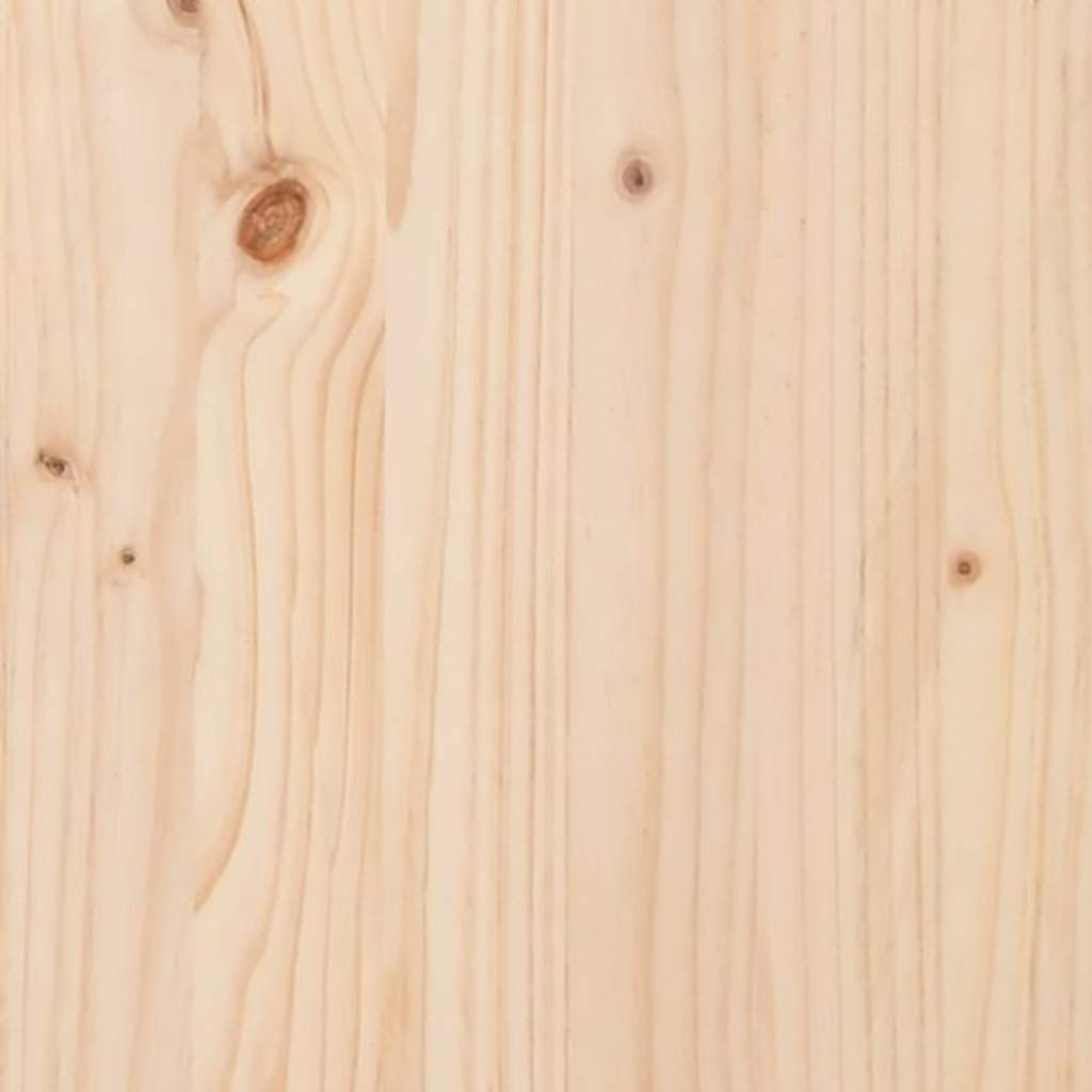 Ploča za stol 110 x 40 x 2,5 cm od masivne borovine pravokutna