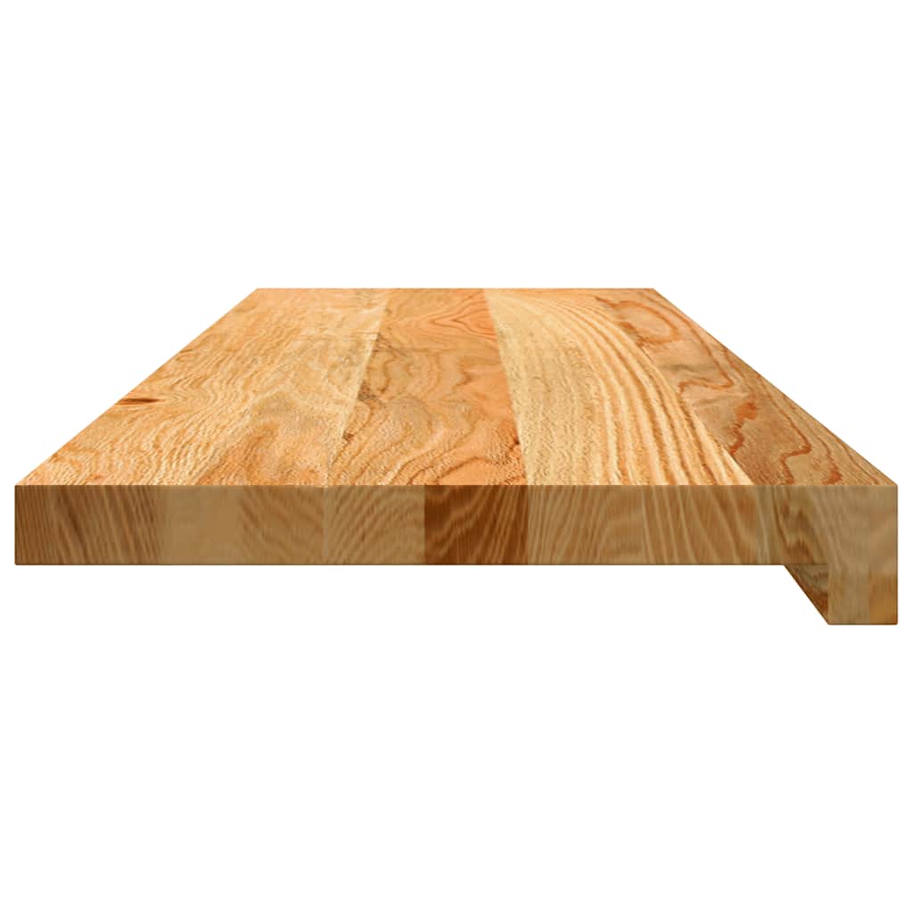 Gazišta stepenice 16 kom svjetlosmeđi 80x30x2 cm masivna hrast
