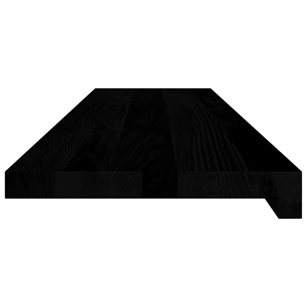 Gazišta stepenice 4 kom tamnosmeđi 100x25x2 cm masivna hrast
