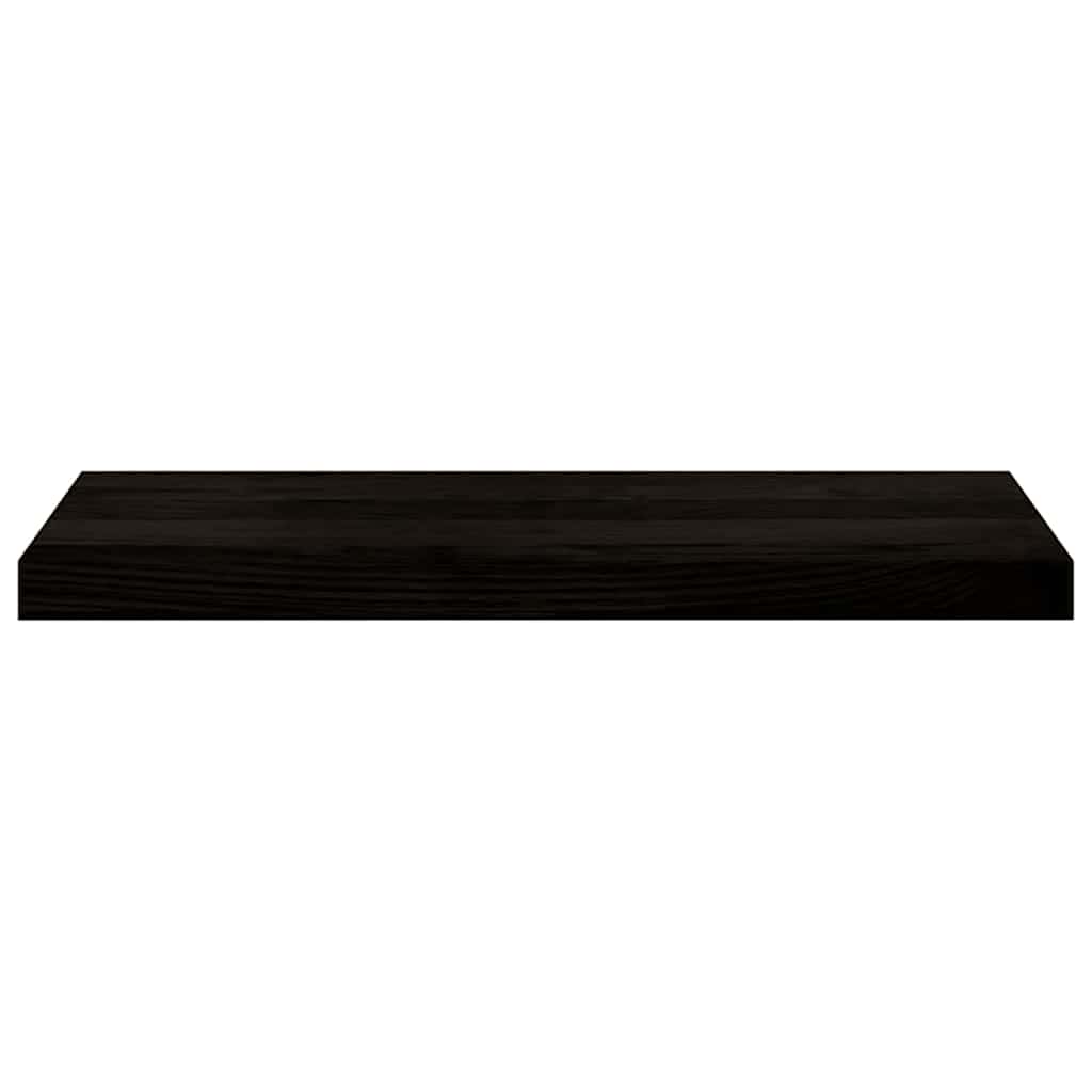 Gazišta stepenice 12 kom tamnosmeđi 70x25x2 cm masivna hrast