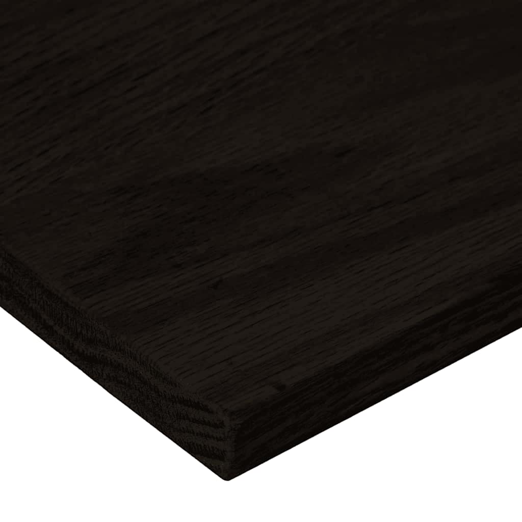 Gazišta stepenice 12 kom tamnosmeđi 70x25x2 cm masivna hrast