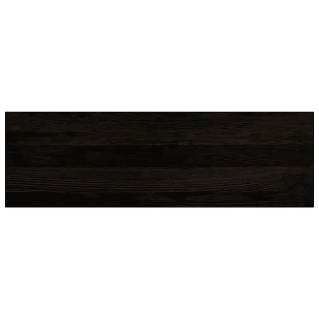 Gazišta stepenice 12 kom tamnosmeđi 80x30x2 cm masivna hrast