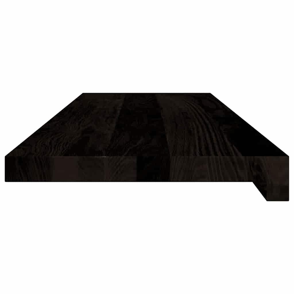 Gazišta stepenice 12 kom tamnosmeđi 80x30x2 cm masivna hrast