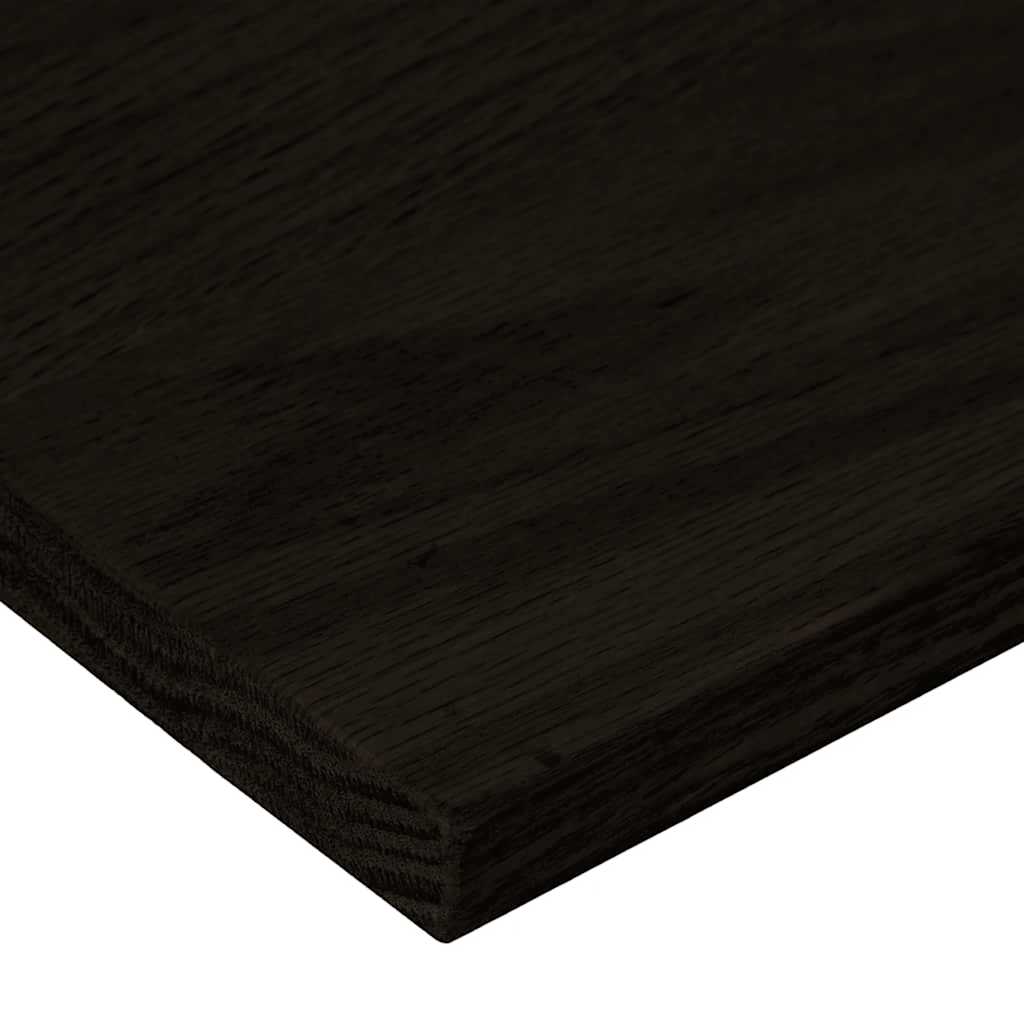 Gazišta stepenice 12 kom tamnosmeđi 100x30x2 cm masivna hrast