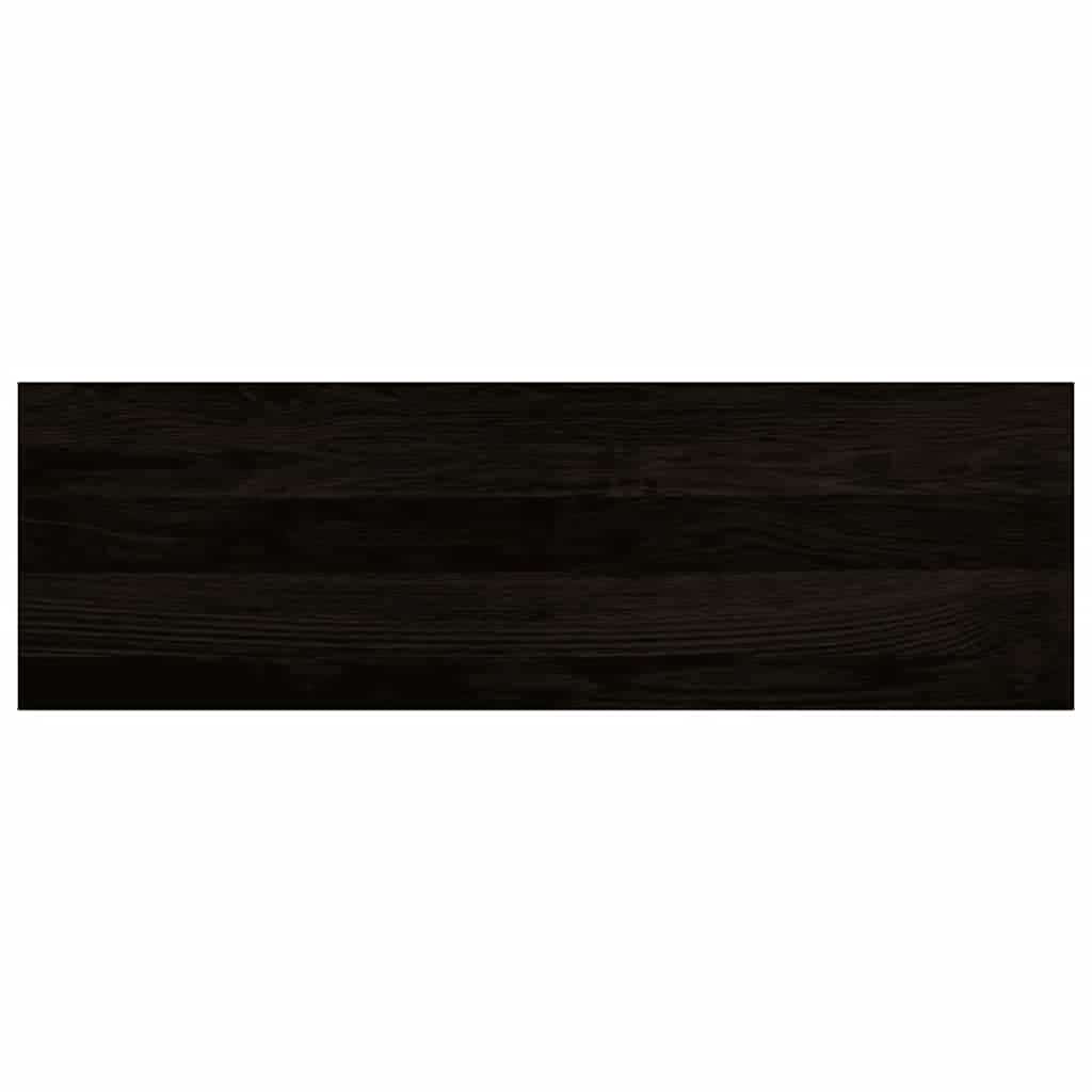 Gazišta stepenice 16 kom tamnosmeđi 80x25x2 cm masivna hrast