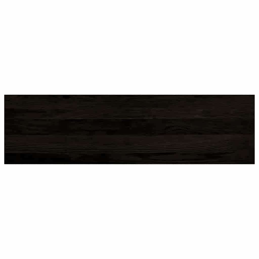 Gazišta stepenice 16 kom tamnosmeđi 90x25x2 cm masivna hrast