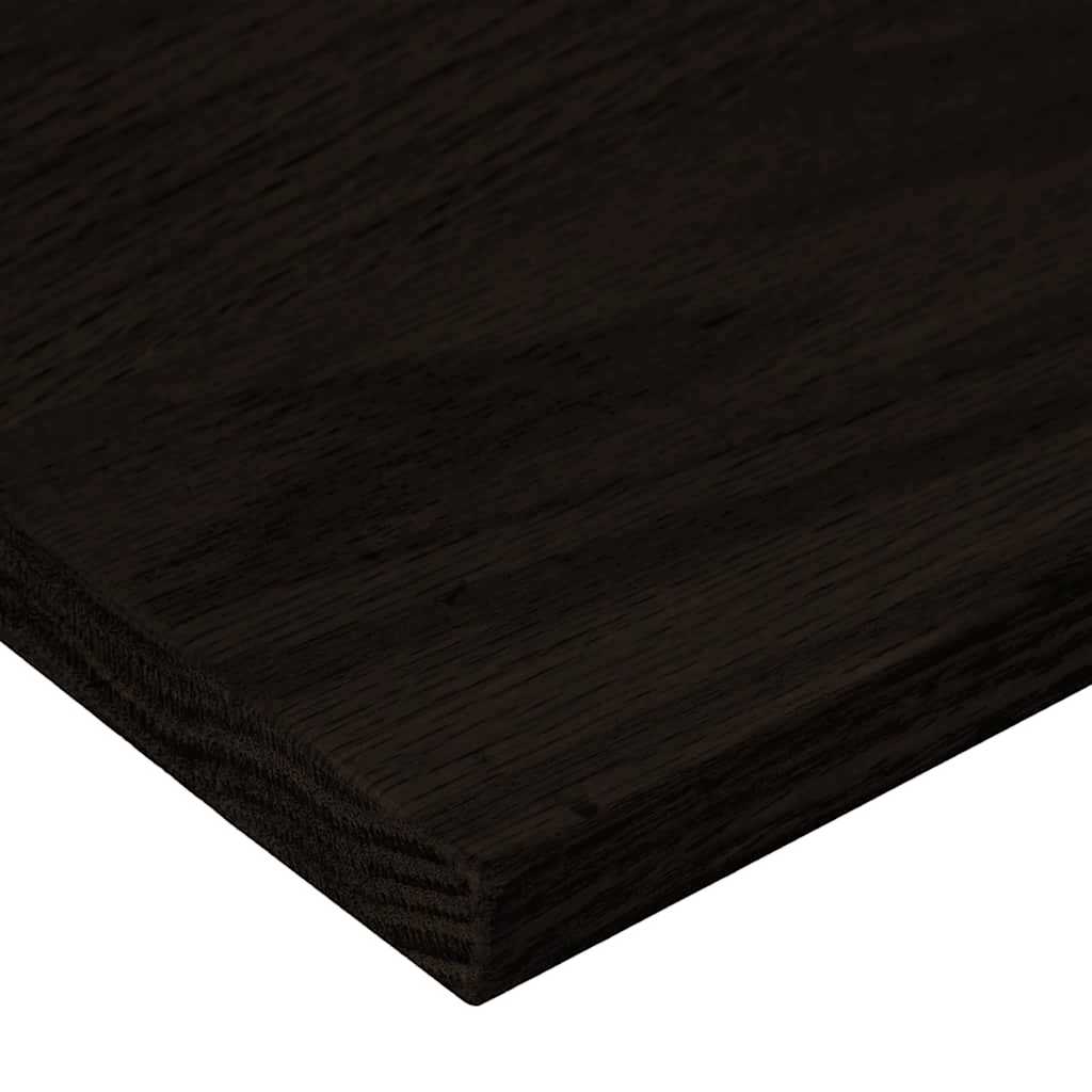 Gazišta stepenice 16 kom tamnosmeđi 90x25x2 cm masivna hrast