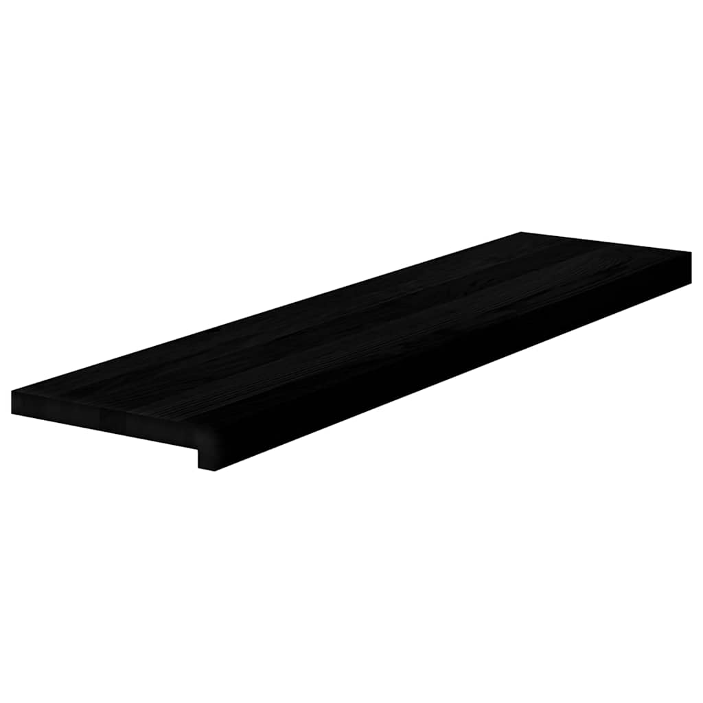 Gazišta stepenice 20 kom tamnosmeđi 100x30x2 cm masivna hrast