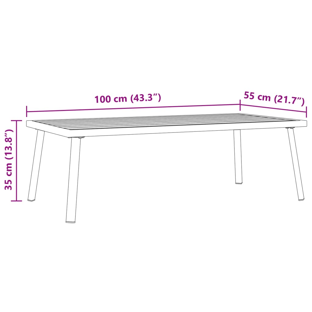 Set vrtnih sofa s jastucima crni od čelika i tekstilena