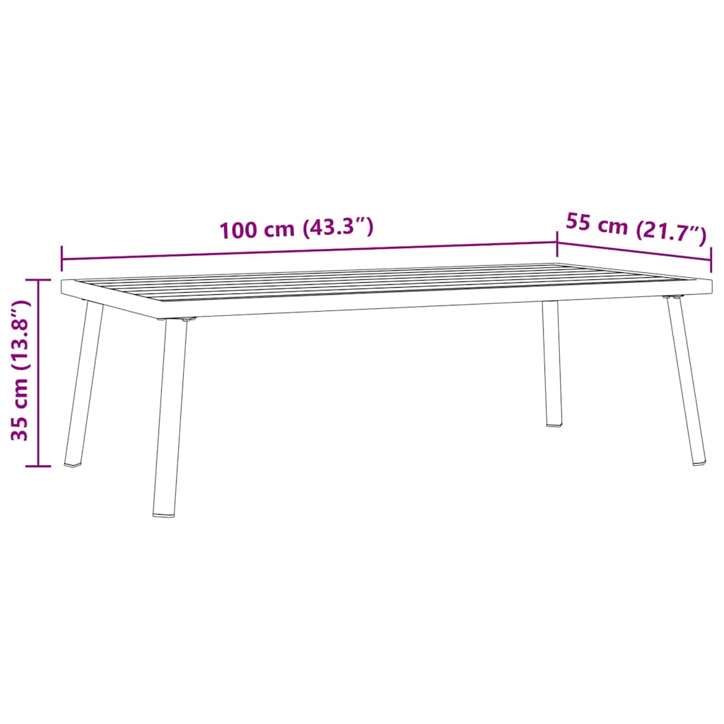 Set vrtnih sofa s jastucima crni od čelika i tekstilena