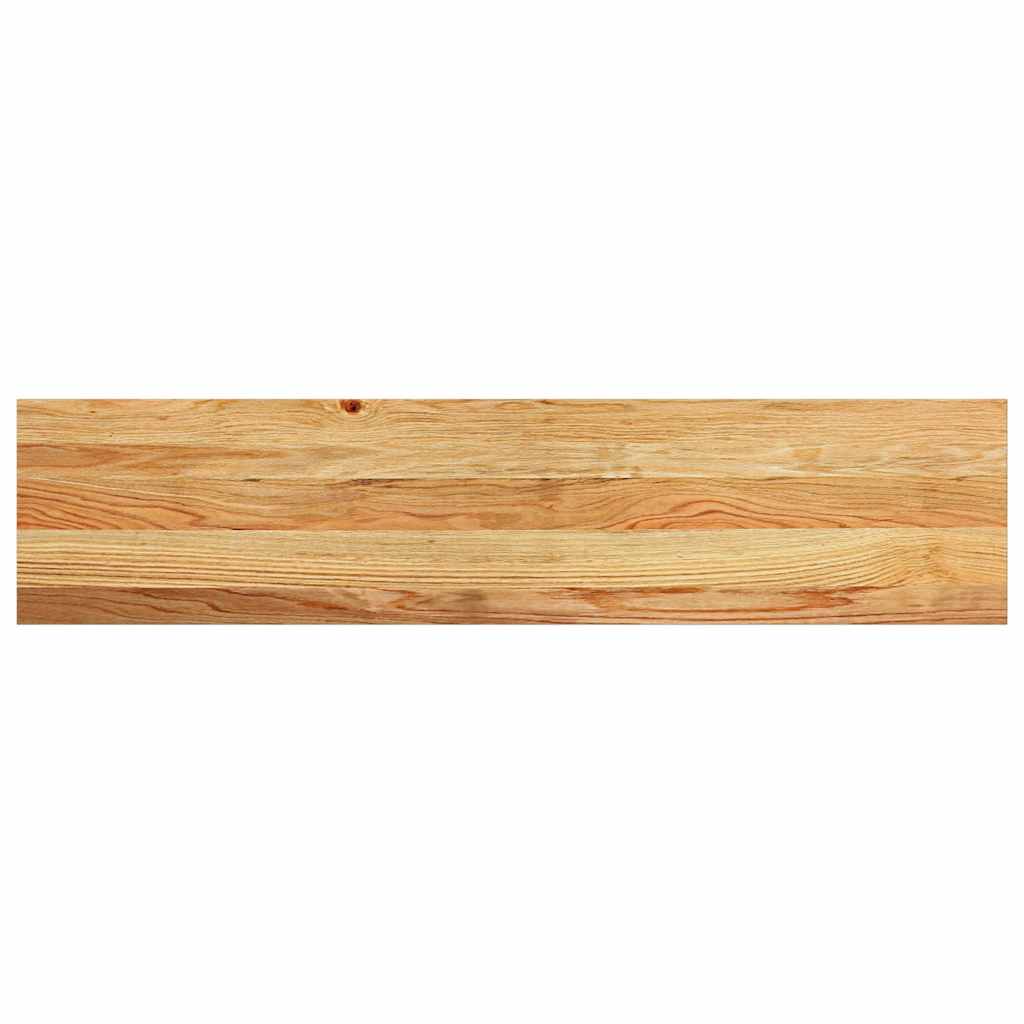 Gazišta stepenice 2 kom svjetlosmeđi 110x30x2 cm masivna hrast