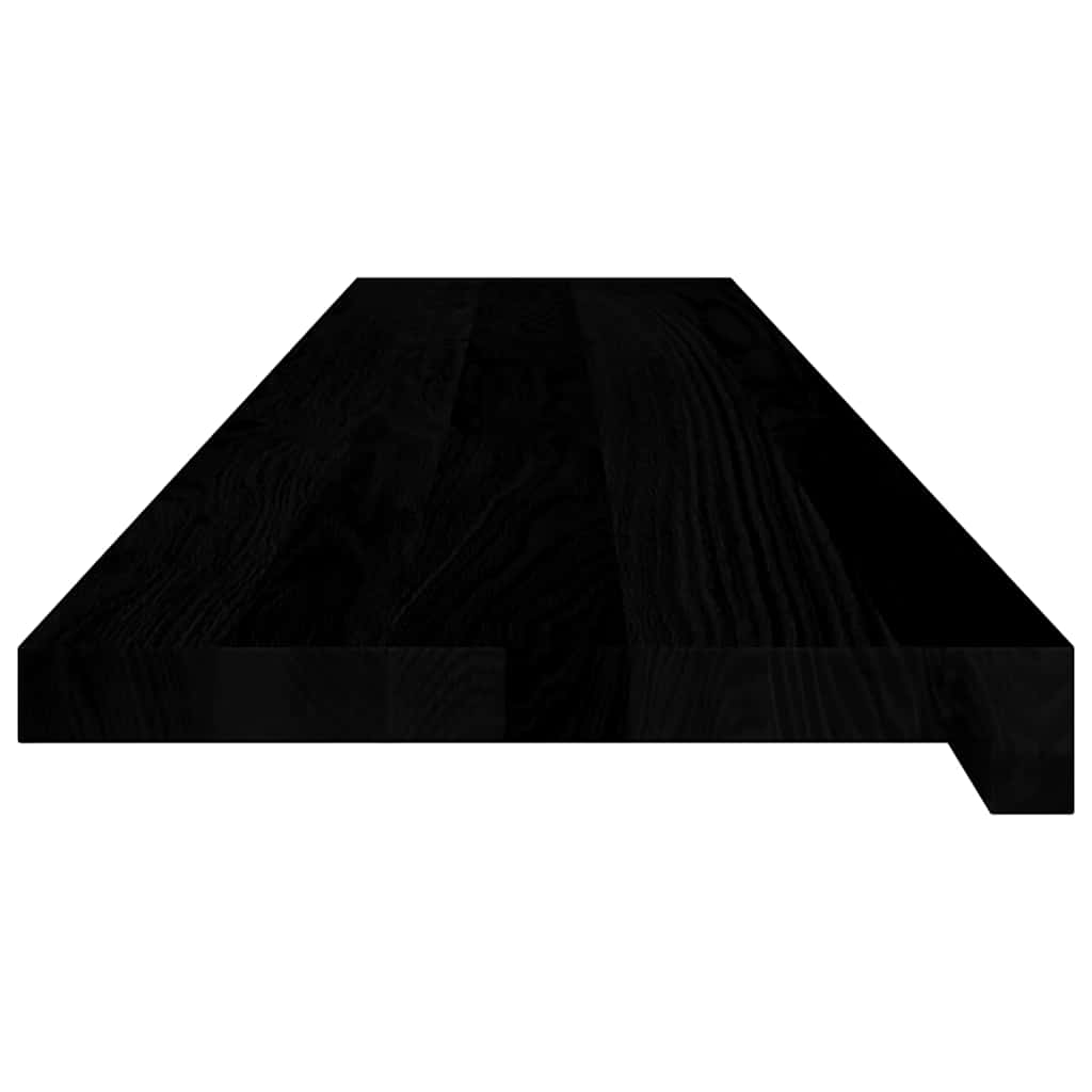 Gazišta stepenice 2 kom tamnosmeđi 120x25x2 cm masivna hrast