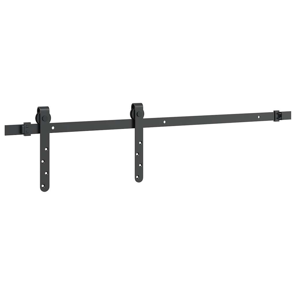 Komplet kliznih vrata ormarića 91 cm ugljični čelik