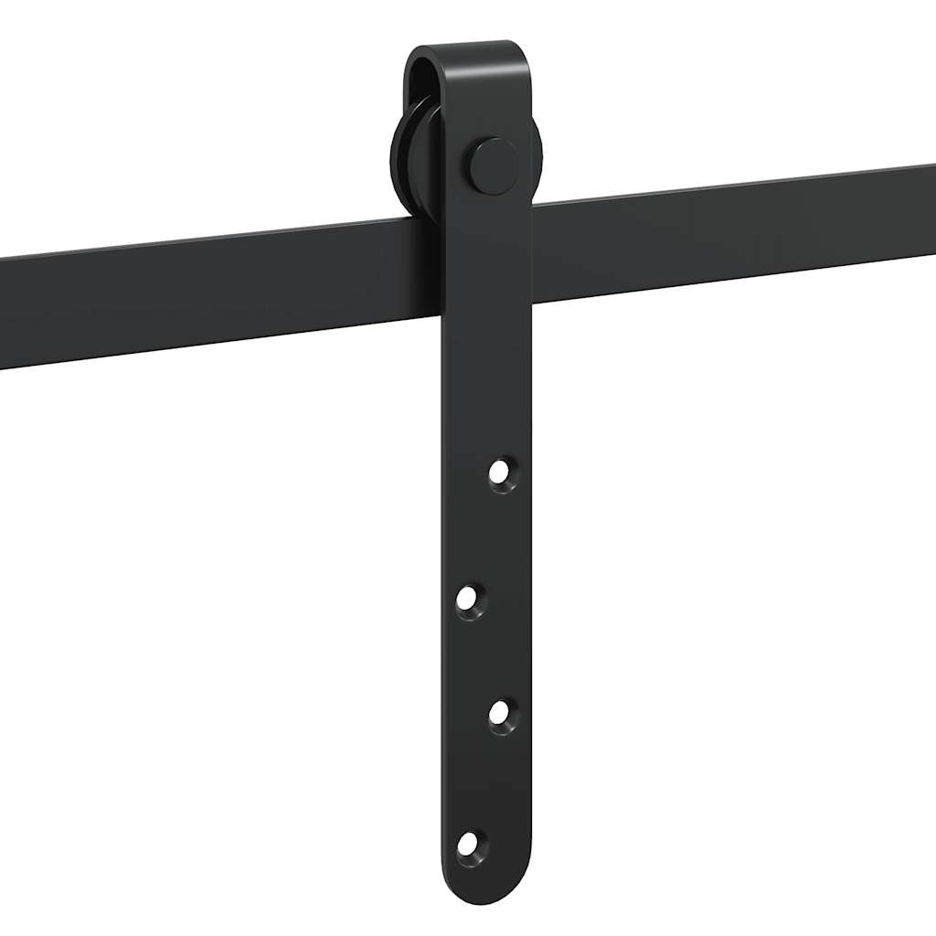 Komplet kliznih vrata ormarića 91 cm ugljični čelik