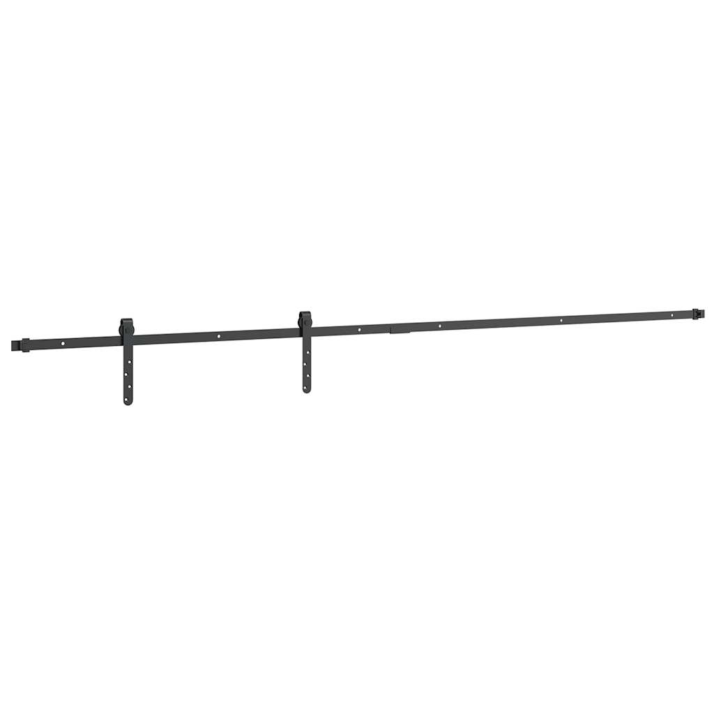 Komplet kliznih vrata ormarića 213 cm ugljični čelik