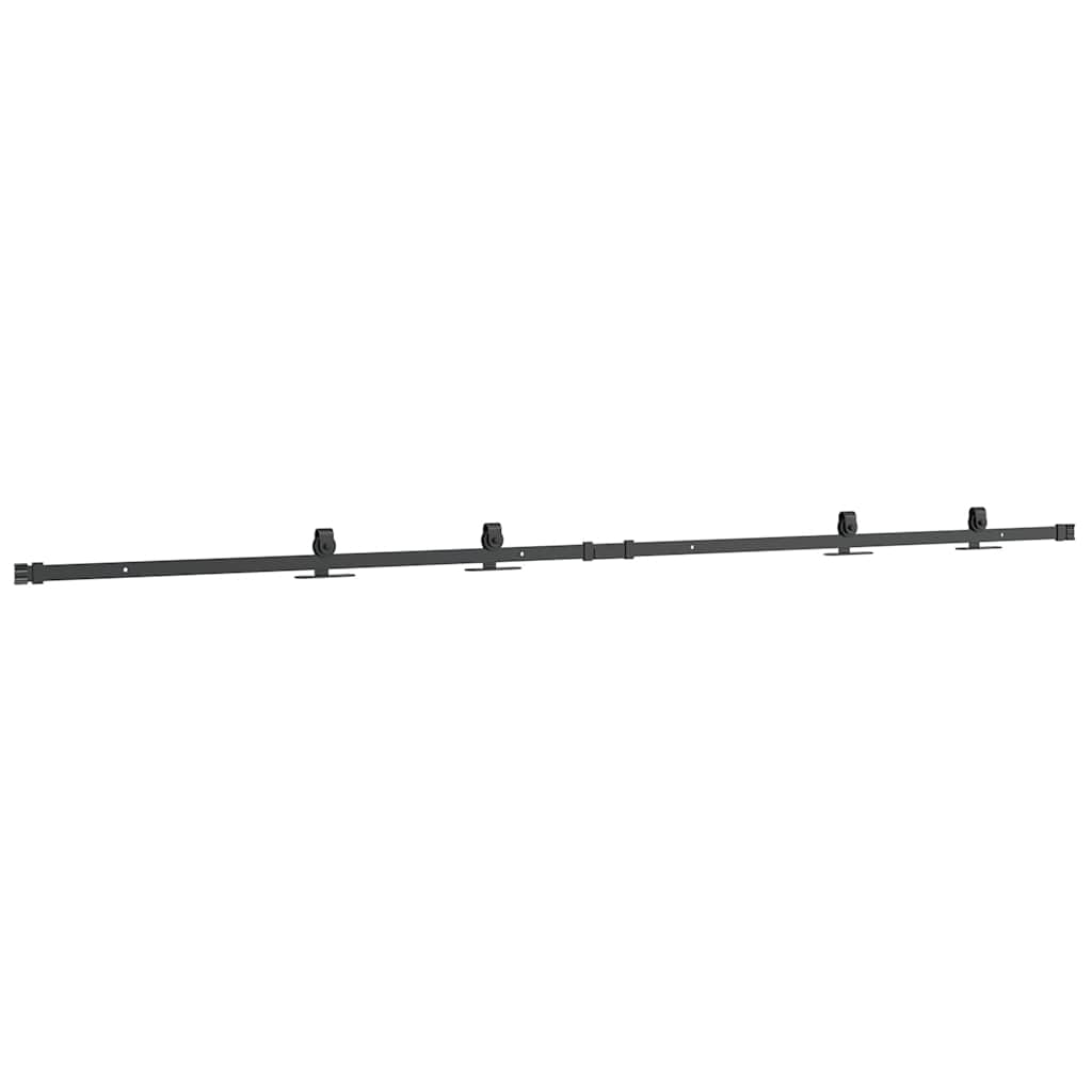 Komplet kliznih vrata ormarića 213 cm ugljični čelik